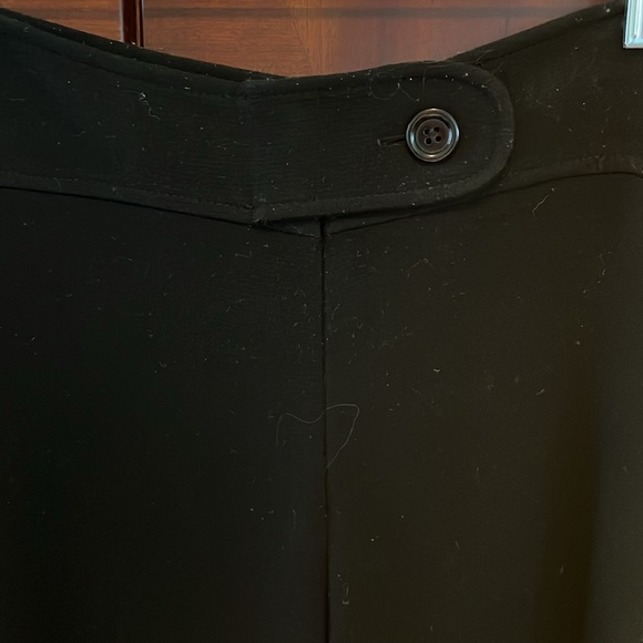 Thalian Extract Black Wide Leg Cropped Pants- Size 4 - Picture 2 of 6
